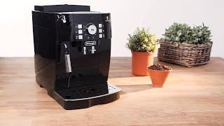 DeLonghi Magnifica S ECAM 21117B Espressomaskin [upl. by Ellinet124]