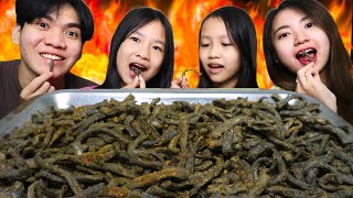 ASMR MUKBANG CIRAMBAY HITAM VIRAL CABE PEDES LEVEL KENT1R‼️🥵 [upl. by Carmelle]