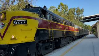 CVSR train at boston mill station in ohio [upl. by Peti879]