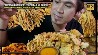 KETAGIH ya makan CENDAWAN ENOKI GORENG ni resipi pon mudah kalau beli kedai mahal weh [upl. by Cosmo563]