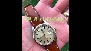 Tudor Date Day Jumbo 38mm review [upl. by Rellek561]