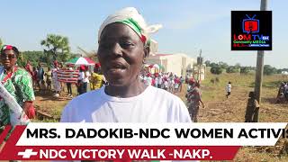 MADAM DADOKIB NDC WOMEN ACTIVIST SPEAKS [upl. by Ralina832]