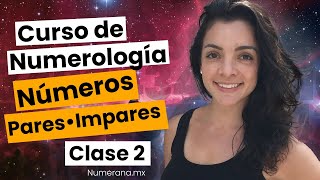 Tipos de NÚMEROS PARES  IMPARES 🌌 Curso de NUMEROLOGÍA [upl. by Steinman]