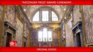 30 november 2023 “Ratzinger Prize” award ceremony [upl. by Tris]