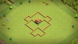 EL MEJOR DISEÑO DE ALDEA AYUNTAMIENTO 5 Clash Of Clans 2023 [upl. by Harilda]