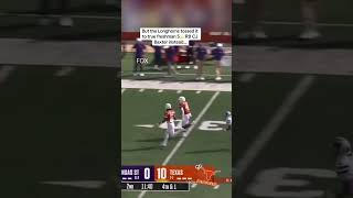 The Texas offense executed the fake QB sneak to perfection 🔥 shorts [upl. by Jordans]