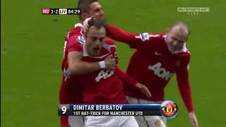 Manchester United 32 Liverpool All Goals amp Extended Highlights  Berbatov First Hattrick 2010 [upl. by Fonda78]