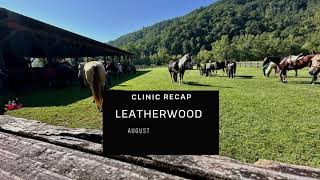 Leatherwood Mountain  HorsemanshipObstacle Clinic  Ferguson North Carolina [upl. by Alwitt]