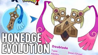 Pokémon X amp Pokémon Y HONEDGE EVOLUTION quotDoubladequot Thoughts amp Ideas [upl. by Nylirem]