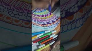 Mandala Art by Yashudrawing in trends ytshortsyoutuber yashu [upl. by Hannahoj]