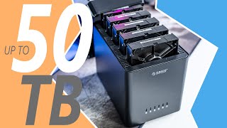 Add 50TB of Storage with the Orico 5Bay USB 3 External Drive Enclosure [upl. by Rivers]