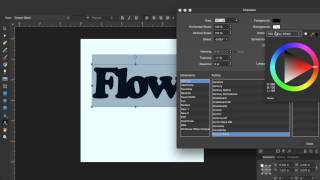 Affinity Designer Text Tutorial [upl. by Cletis]