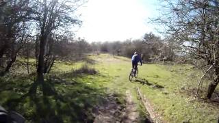 Cleeve Hill through Queens Wood  GoPro HD [upl. by Nyral]