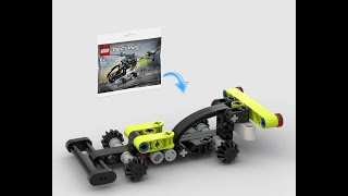 LEGO Technic Formula 1 30465 Alternative Instructions [upl. by Eaver57]