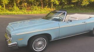 1975 Oldsmobile Delta 88 Royal Convertible [upl. by Isnyl772]