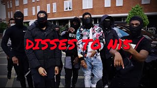 UK DRILL  GANG DISSES VOLUME 29  DISSES TO N15 PART 1 [upl. by Eydie837]