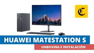 MateStation S  ¡Unboxing e instalación de la desktop de Huawei [upl. by Nita687]