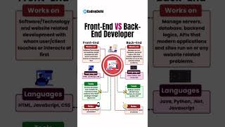 Back End Developer Vs Front End Developer [upl. by Nirehtac]