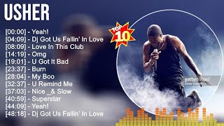 Usher Greatest Hits  Best Songs Music Hits Collection Top 10 Pop Artists of All Time [upl. by Ynar]