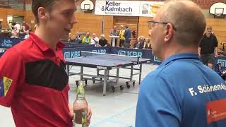 Reitspies vs Hippler TV Hilpoltstein vs TUS Celle 20190929 Germany Second League Table Tennis Stat [upl. by Peednam]