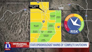 Utah faces complete shutdown from COVID19 state epidemiologist warns [upl. by Bunny296]