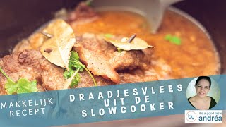 Draadjesvlees uit de Slowcooker [upl. by Edgard]