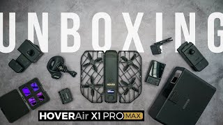 HoverAir X1 Pro Max 8K Unboxing  is it REALLY worth it [upl. by Beitnes612]