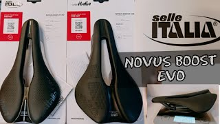 SELLE ITALIA NOVUS BOOST EVO SUPERFLOW  SELLE ITALIA SADDLE [upl. by Yanaton695]