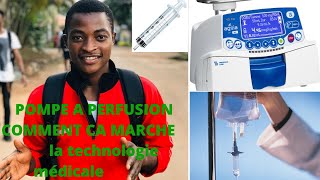 COMMENT FONCTIONNE UNE POMPE A PERFUSION [upl. by Oakie258]