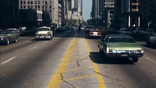 Chicago in 1974 60fps HD America in the 1970s [upl. by Donella581]