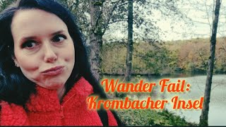 Wander Vlog 🥾 Super fail Krombacher Insel keine Herbstidee [upl. by Grassi491]