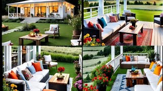 Modern Patio MagicTips to Create Cozy Backyard Garden Sitting Areas [upl. by Yngiram]