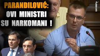 Skupština Parandilović  Ovi su ministri narkomani leče se u Moskvi  Srđan  Ministri izdali KiM [upl. by Gnuy]