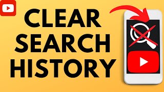 How to Clear Search History on YouTube  Delete YouTube Search History [upl. by Ashford]