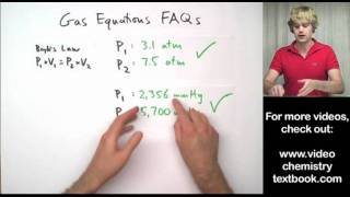 Gas Equations FAQ and Extra Help [upl. by Llebasi]