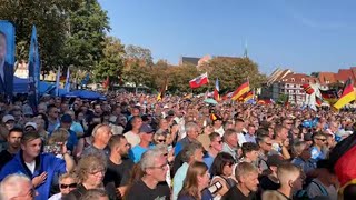 AfD Wahlkampfabschluss Weidel amp Höcke Erfurt 31824 [upl. by Lady]