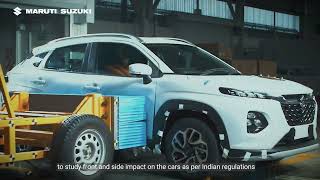 Maruti Fronx crash test or result shocking💪Hand off Maruti [upl. by Ahsia36]