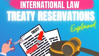 Treaty Reservations Vienna Convention Law of Treaties International Law explained [upl. by Warford]