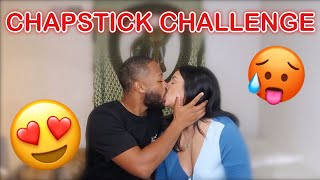 COUPLES CHAPSTICK CHALLENGE GETS SPICY [upl. by Edas]