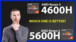 AMD Ryzen 5 4600H vs AMD Ryzen 5 5600H Technical Comparison [upl. by Iruj]