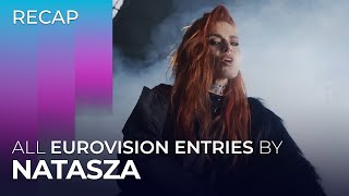 All Eurovision entries by NATASZA URBAŃSKA  RECAP [upl. by Guzel]