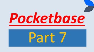 Understanding how to use Pocketbase  Part 7  AddRemove Elements to Multiple Relations Fields [upl. by Rogozen]