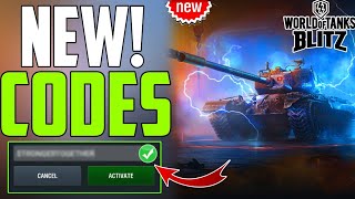 NEW ⚠️World Of Tanks Blitz Bonus Codes  WOT Blitz Codes  wot Codes 2024 [upl. by Nedac467]