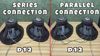 SERIES CONNECTION amp PARALLEL CONNECTION SA SPEAKER [upl. by Stutzman536]