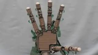 Anthropomorphic Robot Hand  Gifu Hand III [upl. by Grange671]