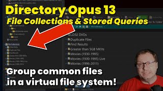 Directory Opus 13 File Collections and Stored Queries [upl. by Ihteerp]