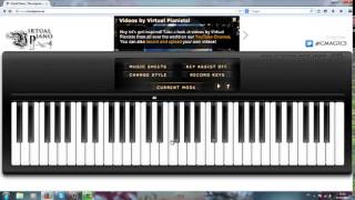 Virtual Piano  Introduction of Bloodstream  Stateless [upl. by Keily]