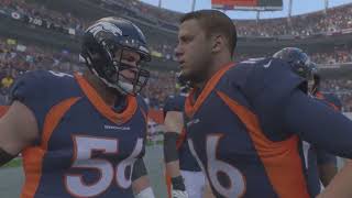 Madden NFL 25  Week 2 Broncos Vs Steelers [upl. by Enrobyalc]