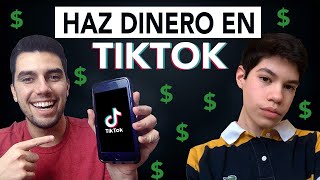 Ganar Dinero con TIKTOK 7 formas 💸 ¿Cómo Ganar Dinero en TikTok [upl. by Thury]