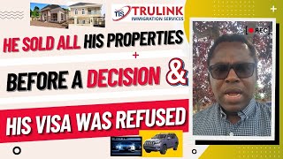 HE SOLD ALL HIS PROPERTIES BEFORE HIS VISA APPLICATION RESULT CAME OUT AND THIS HAPPENED [upl. by Mehalick961]